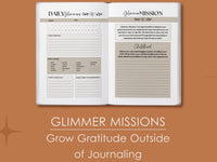 Daily Glimmers Gratitude Journal With Pen Bridesmaid Gift Set