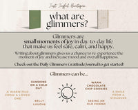 Daily Glimmers Gratitude Journal: Junior Edition with Pen Gift Set
