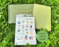 Daily Glimmers Gratitude Journal: Junior Edition With Stickers Gift Set