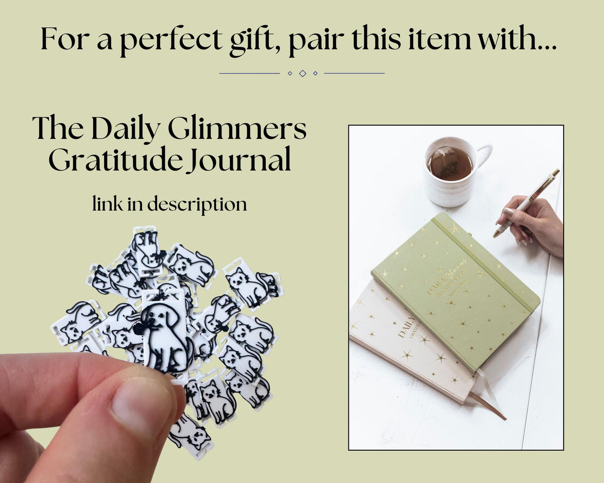 Journal Charms Letters and Animals