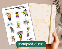 Daily Glimmers Gratitude Journal With Stickers Gift Set