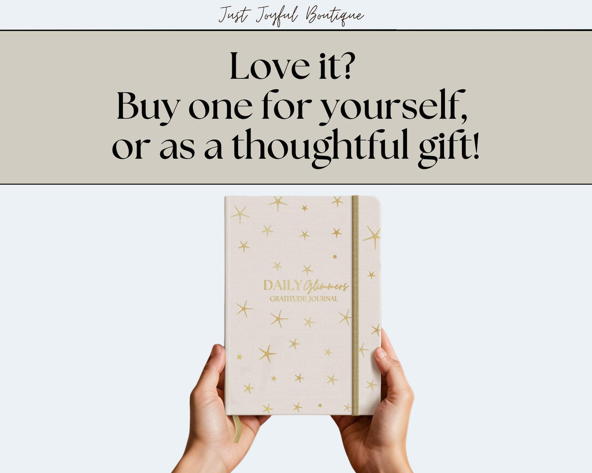 Printable Download: Daily Glimmers Gratitude Journal Sample Copy