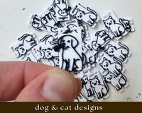 Journal Charms Letters and Animals