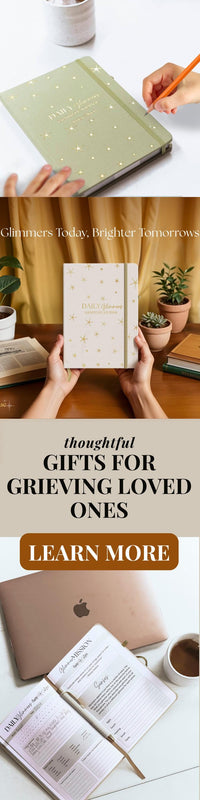 Daily Glimmers Gratitude Journal With Pen Grief Gift Set