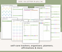 Self Care Planner Digital Download