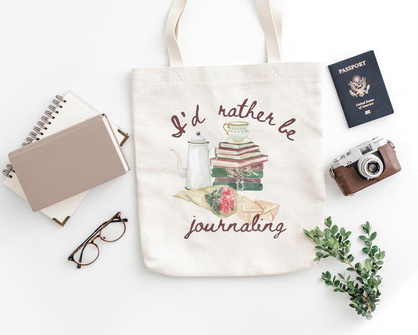I’d Rather Be Journaling Tote
