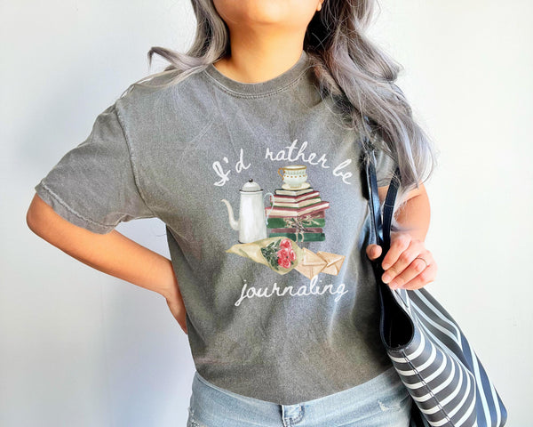 I’d Rather Be Journaling Tee