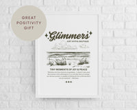 Glimmers Gratitude Printable Wall Artwork