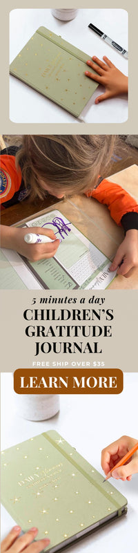 Daily Glimmers Gratitude Journal: Junior Edition International Shipping