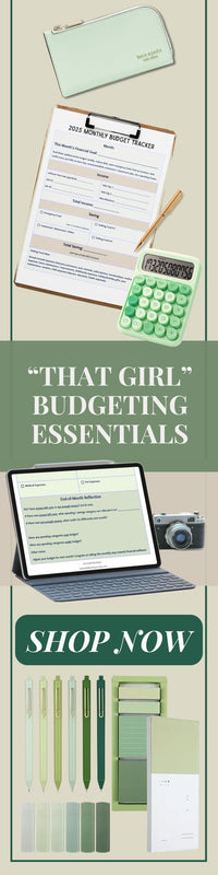 Monthly Budget Tracker Worksheet Printable