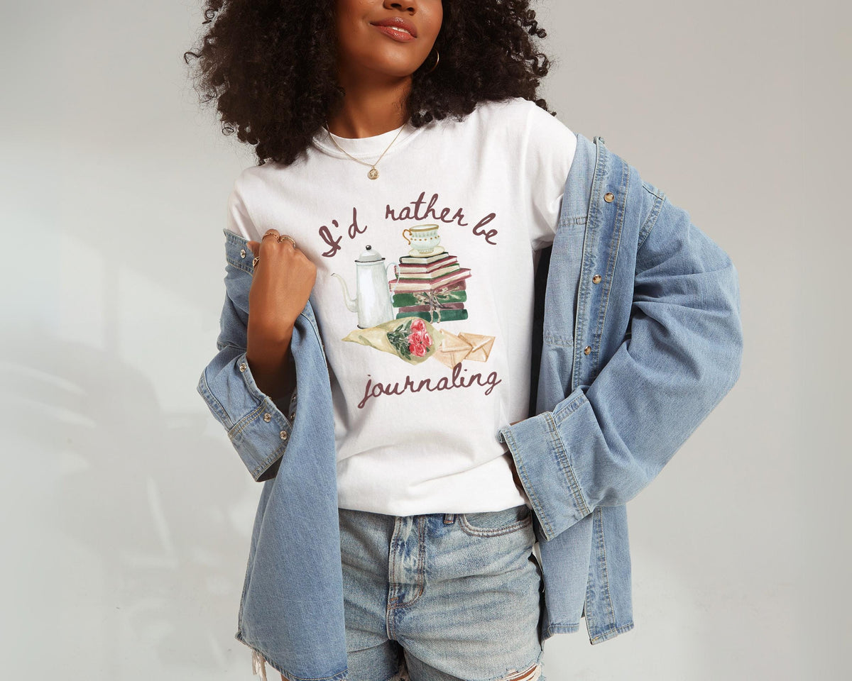 I’d Rather Be Journaling Tee