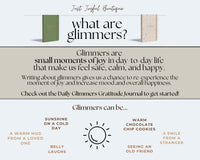 Daily Glimmers Gratitude Journal: Junior Edition International Shipping