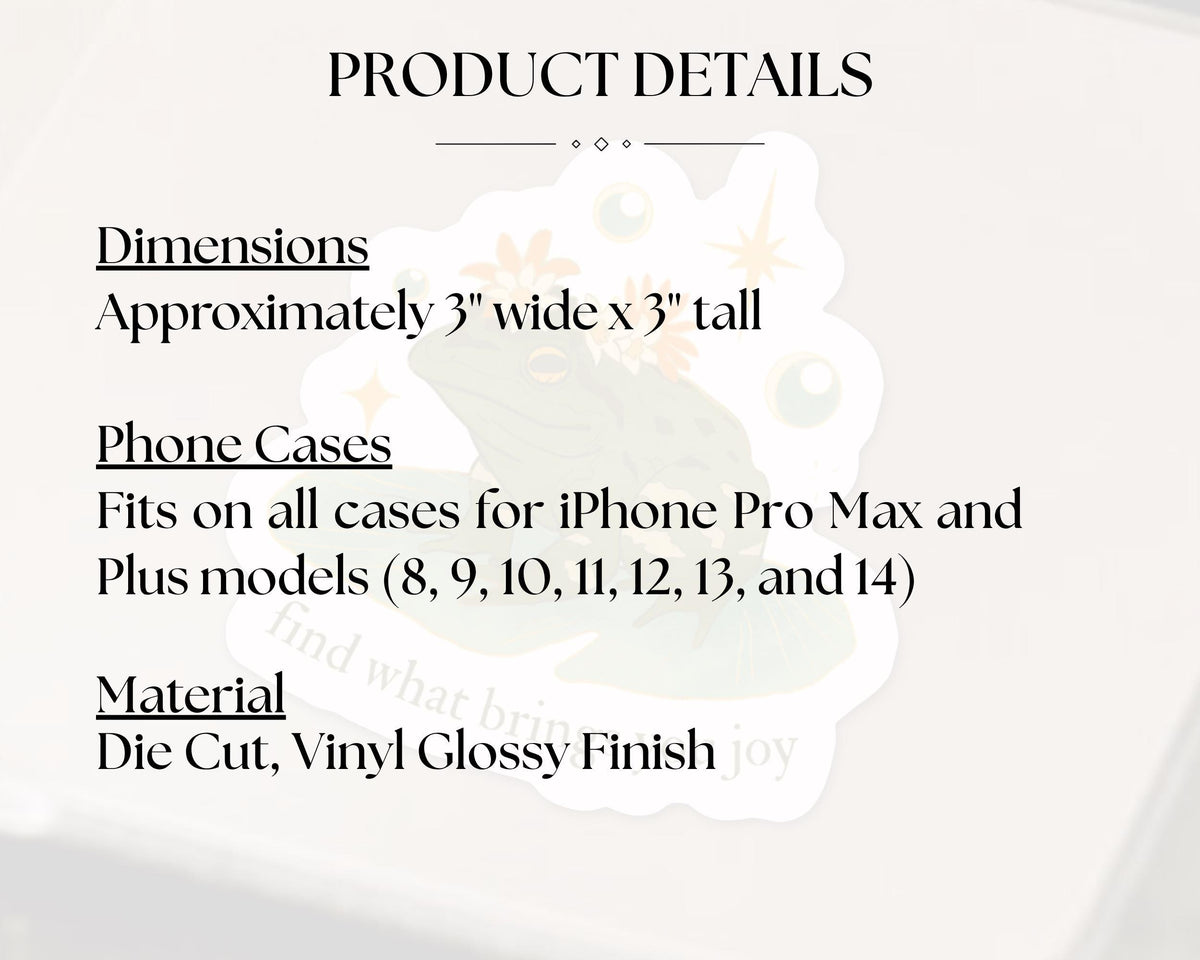 Motivational Frog Sticker