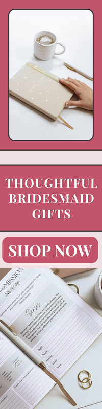 Daily Glimmers Gratitude Journal With Pen Bridesmaid Gift Set