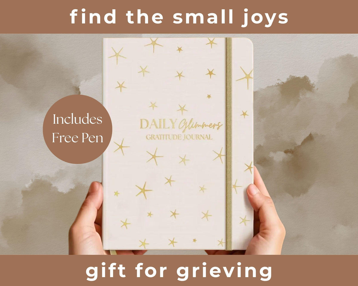 Daily Glimmers Gratitude Journal With Pen Grief Gift Set