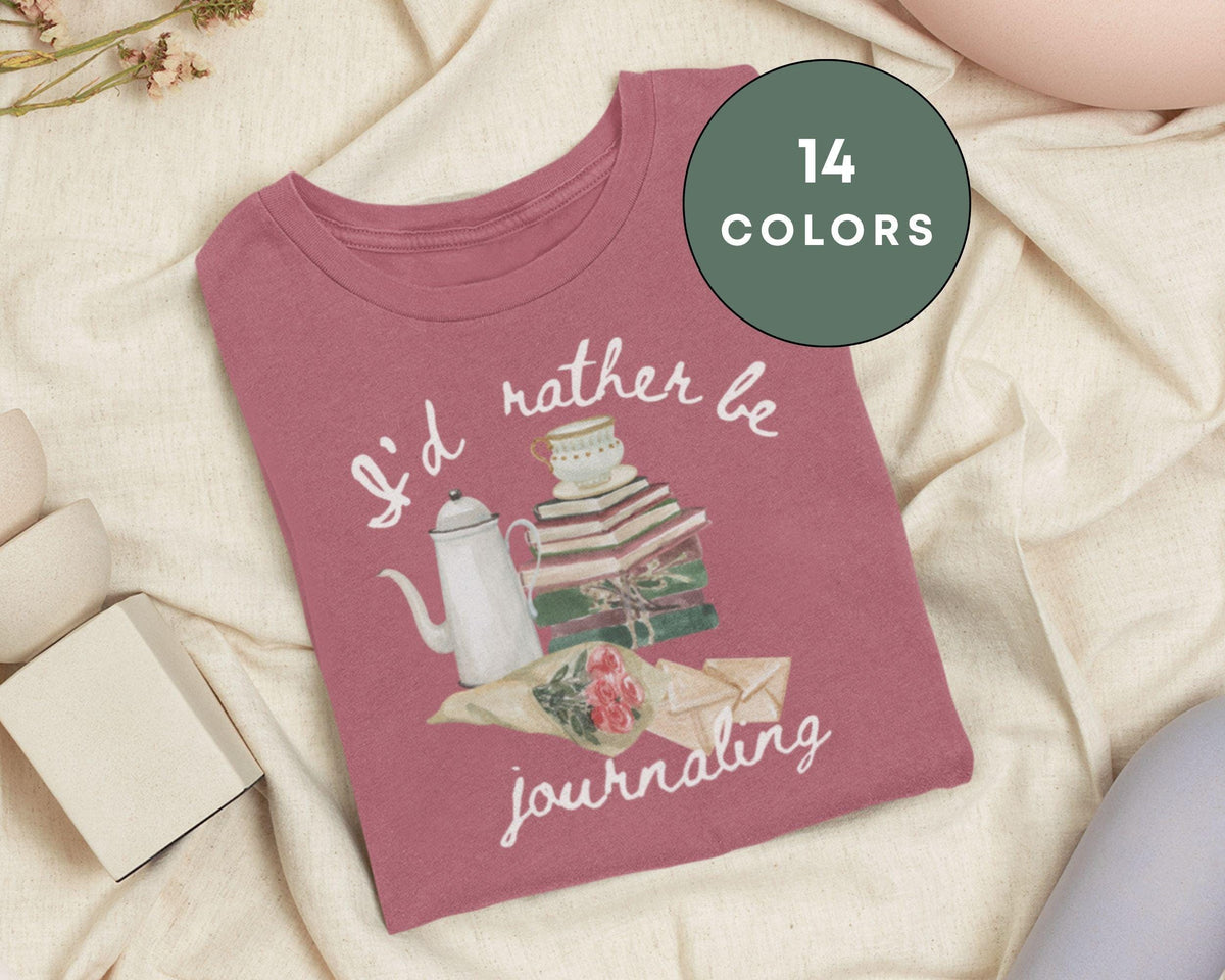 I’d Rather Be Journaling Tee
